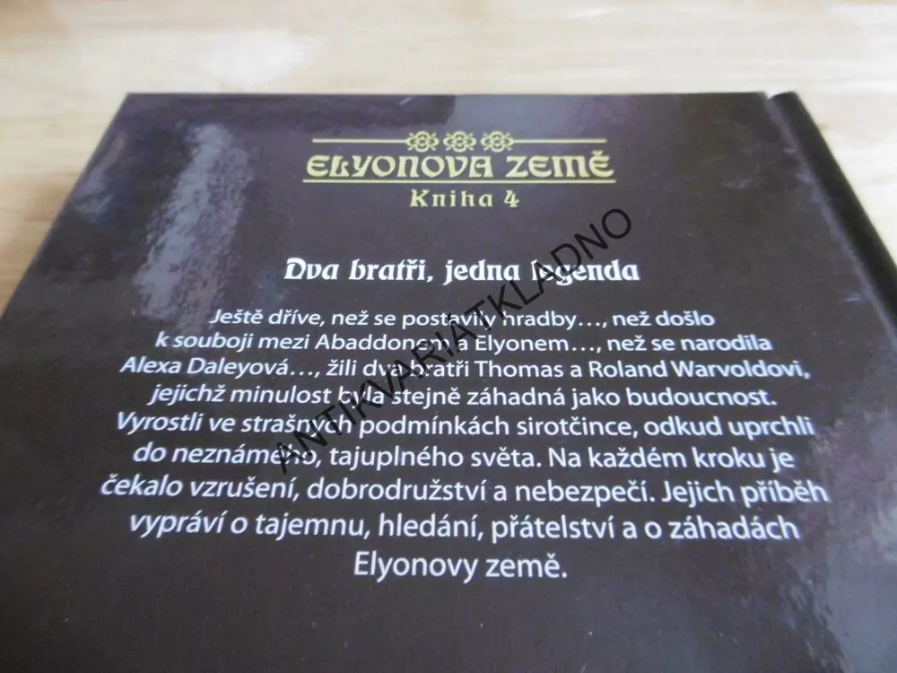 ELYONOVA ZEMĚ,4., OSAMĚLÉ MOŘE, PATRICK CARMAN, **an