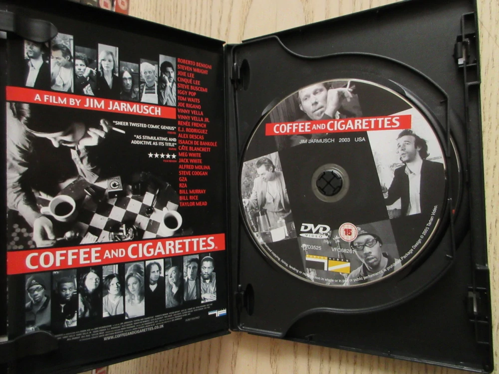 KAFE A CIGÁRKA, GB OBAL, 2X ČESKÉ DVD FILM