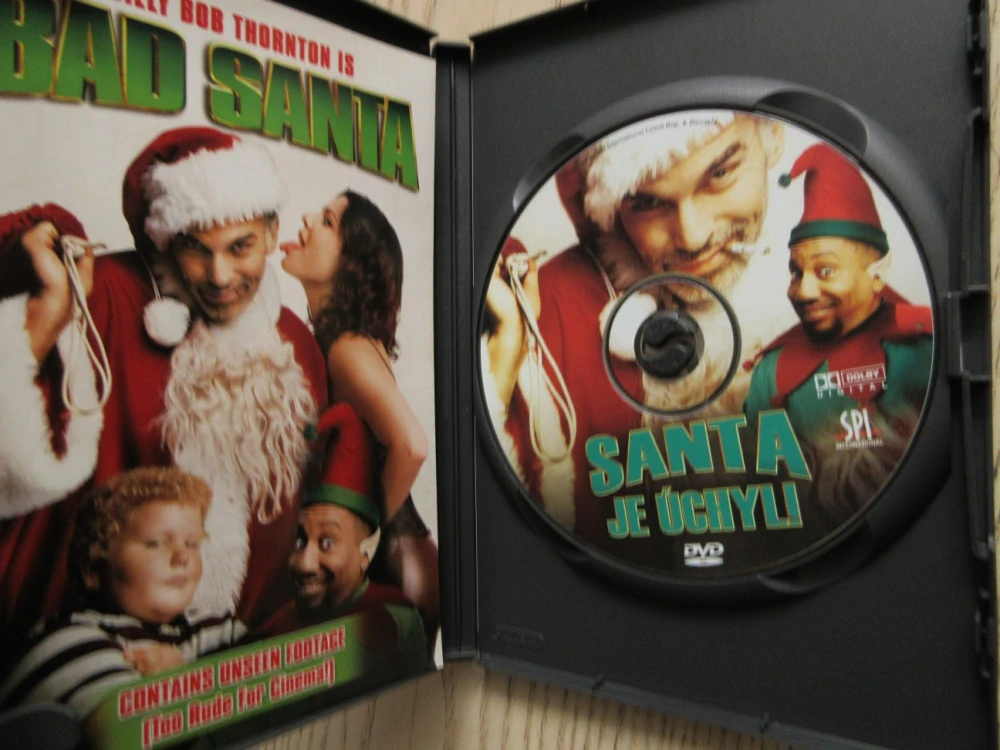 SANTA JE ÚCHYL!, THORTON, GB OBAL, ČESKÉ DVD FILM VČETNĚ BOOK