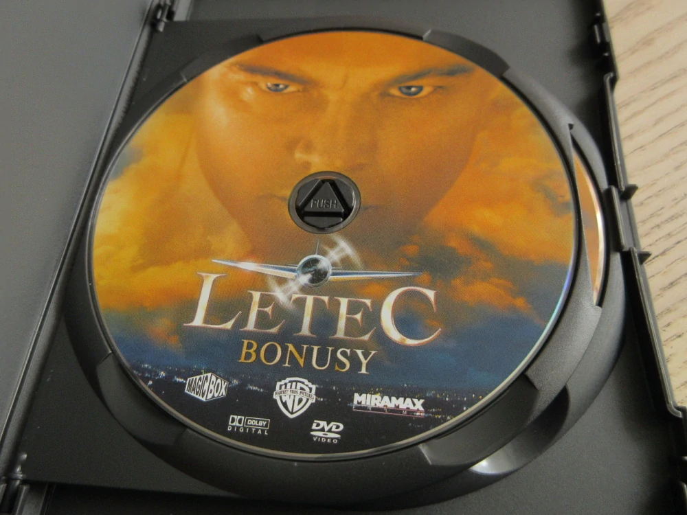 LETEC, DI CAPRIO, GB OBAL, 2X ČESKÉ DVD FILM