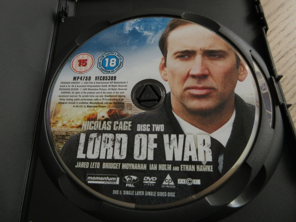 OBCHODNÍK SE SMRTÍ, CAGE, GB OBAL, 2X ČESKÉ DVD FILM