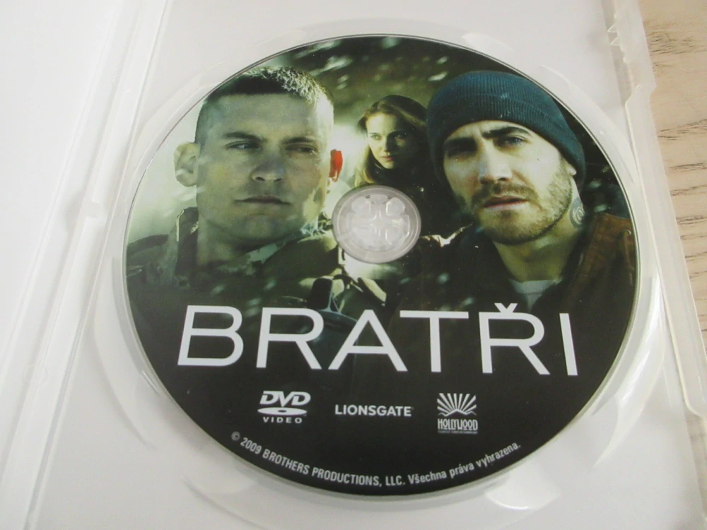 BRATŘI, MAGUIRE, GYLLENHAAL, PORTMAN, GB OBAL, ČESKÉ DVD FILM
