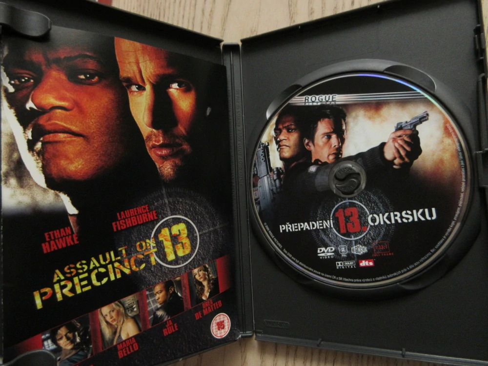 PŘEPADENÍ 13. OKRSKU, GB OBAL, ČESKÉ DVD FILM VČETNĚ BOOK