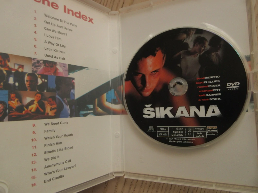 ŠIKANA, GB OBAL, ČESKÉ DVD FILM