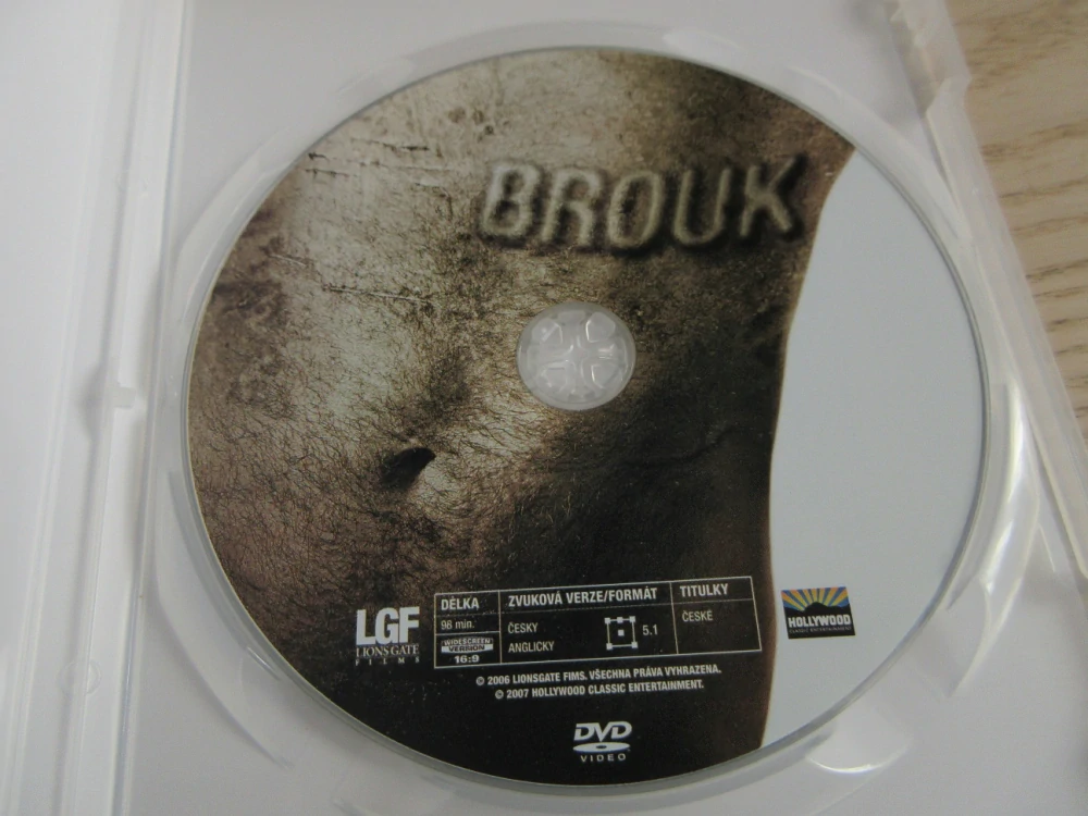 BROUK, JUDD, GB OBAL, ČESKÉ DVD FILM
