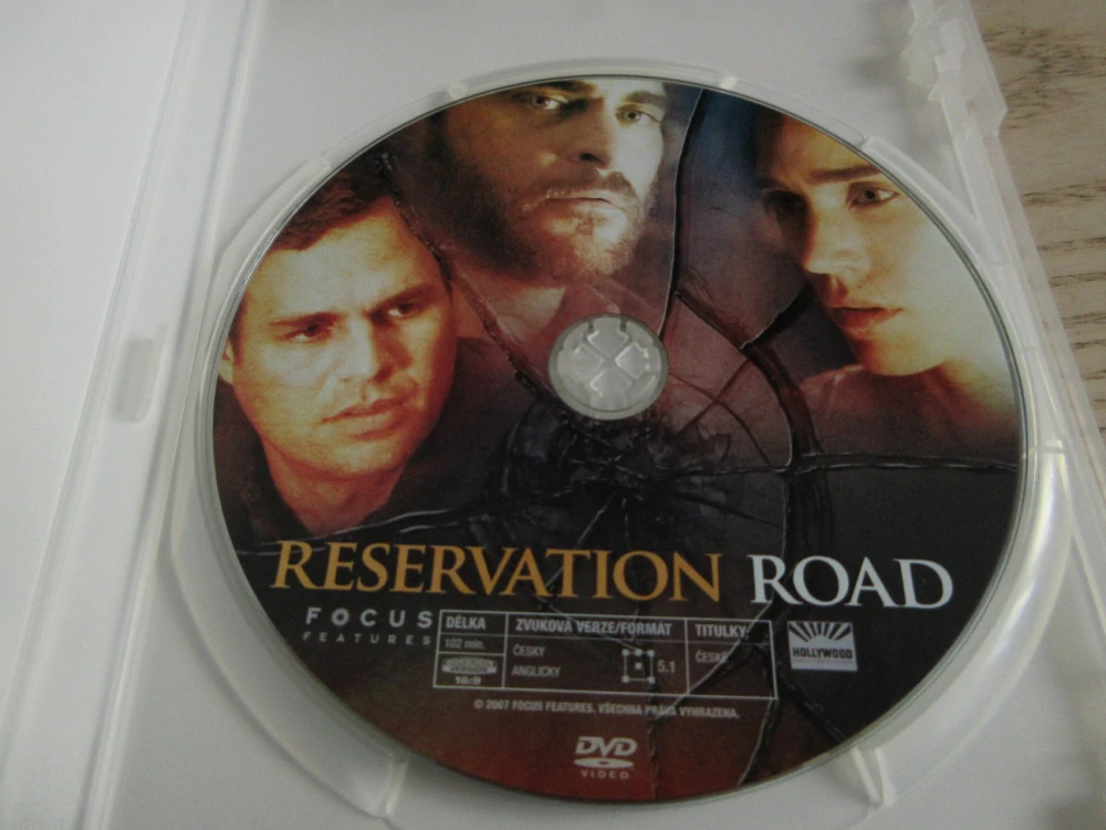 RESERVATION ROAD, PHOENIX, RUFFALO, GB OBAL, ČESKÉ DVD FILM