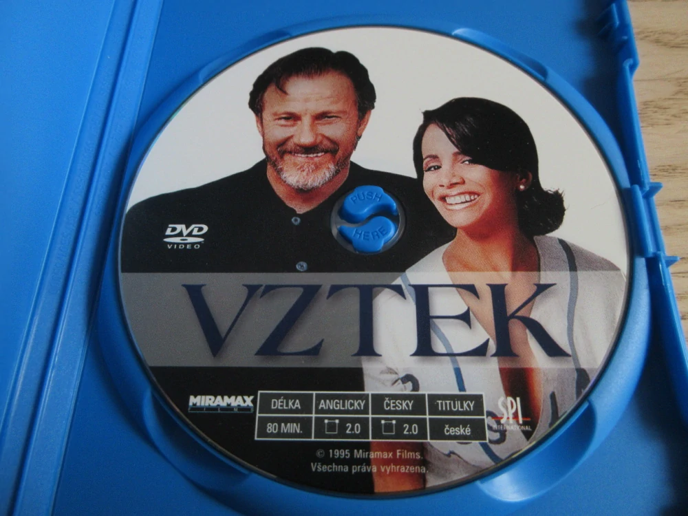 VZTEK, KEITEL, GB OBAL, ČESKÉ DVD FILM