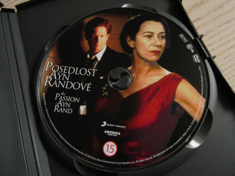 POSEDLOST AYN RANDOVÉ, MIRREN, FONDA, GB OBAL, ČESKÉ DVD FILM