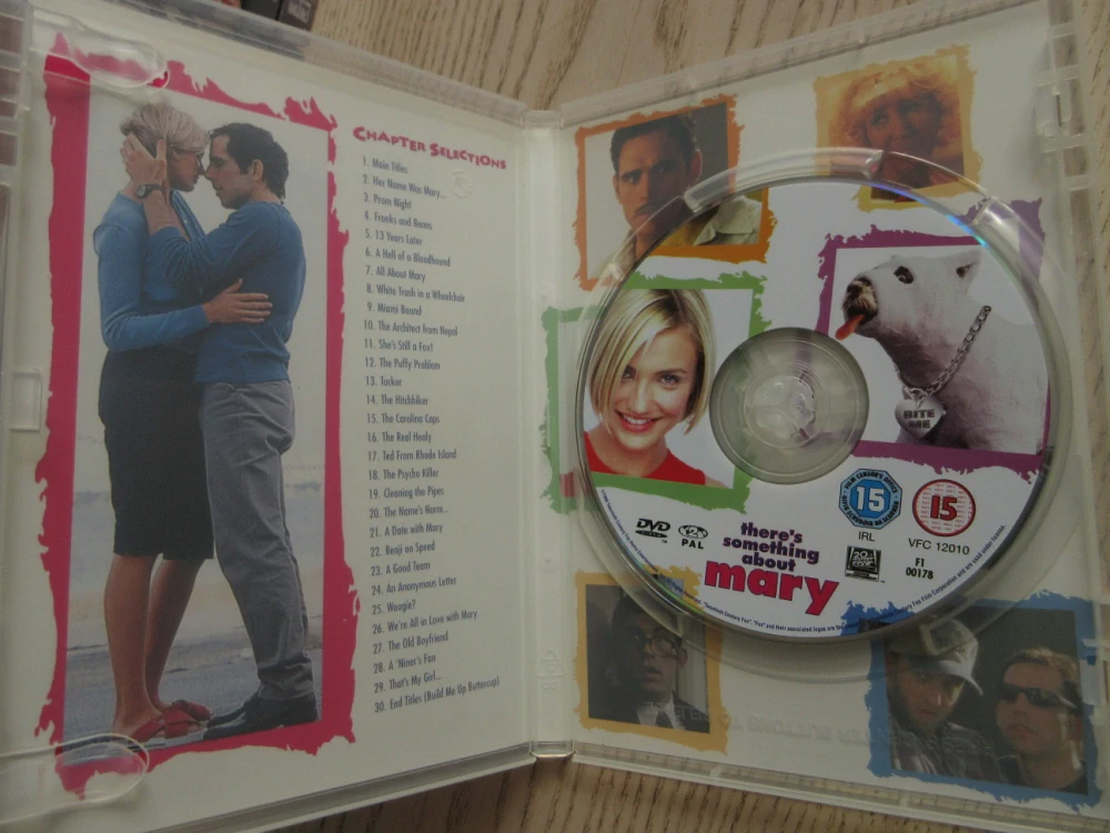 NĚCO NA TÉ MARY JE, DIAZ, STILLER, GB OBAL, ČESKÉ TITULKY, DVD FILM