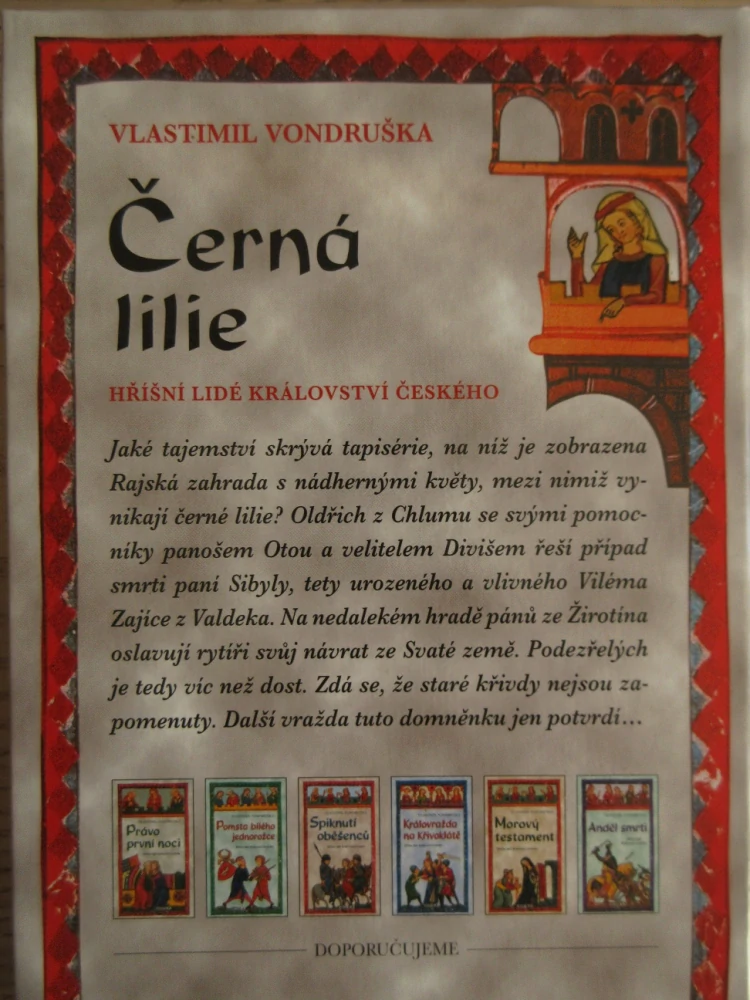 ČERNÁ LILIE, VLASTIMIL VONDRUŠKA, **an