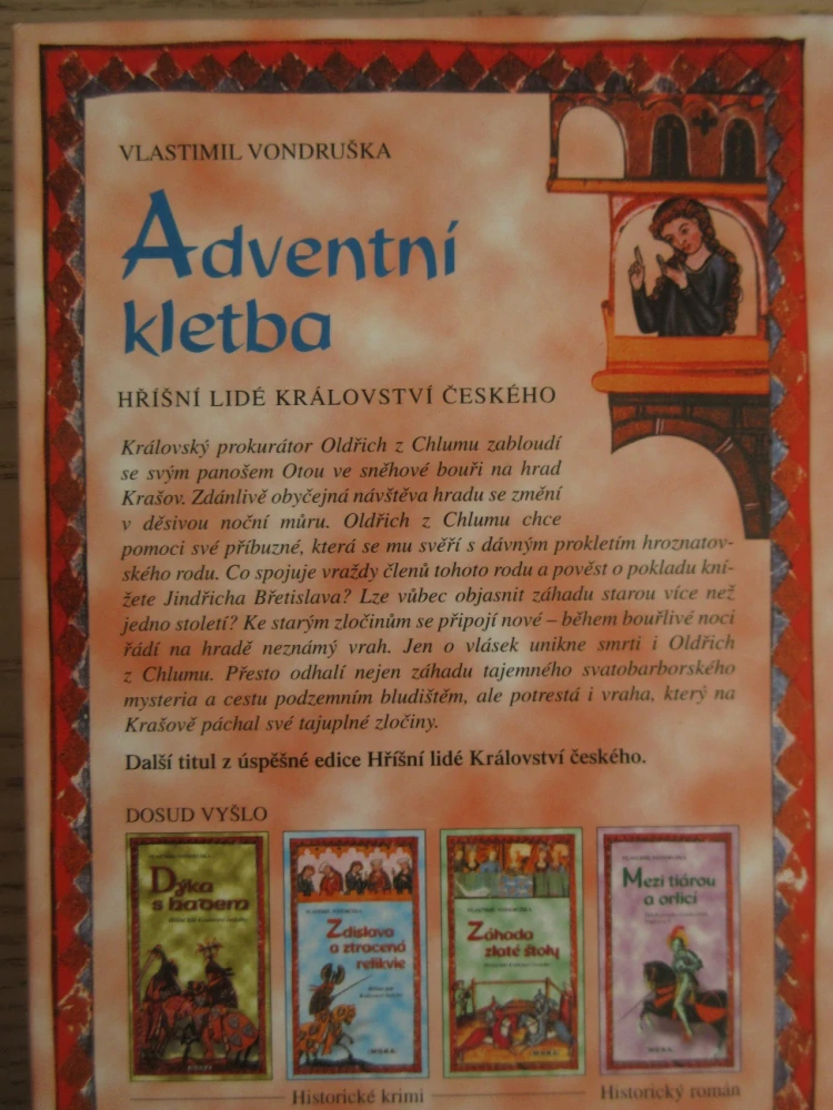 ADVENTNÍ KLETBA, VLASTIMIL VONDRUŠKA, **an