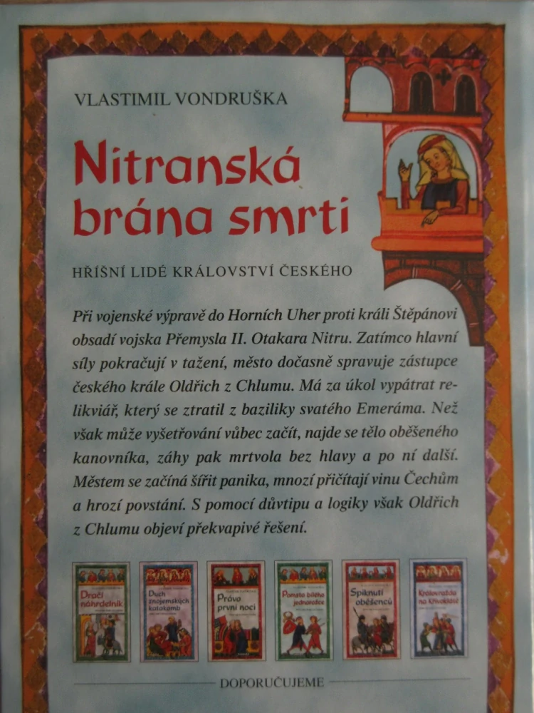 NITRANSKÁ BRÁNA SMRTI, VLASTIMIL VONDRUŠKA, **an