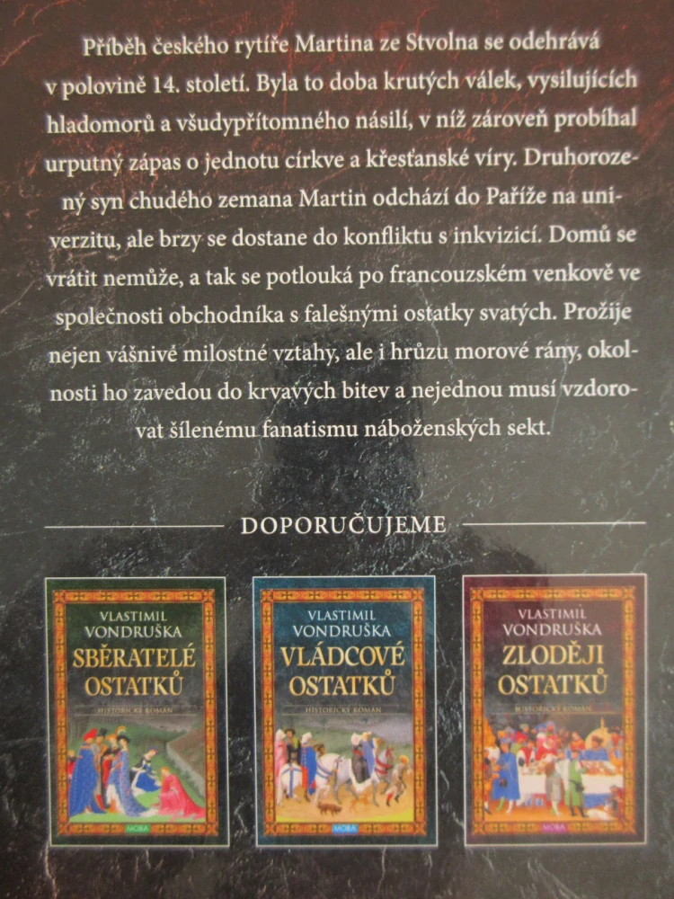 PRODAVAČI OSTATKŮ, VLASTIMIL VONDRUŠKA, **an