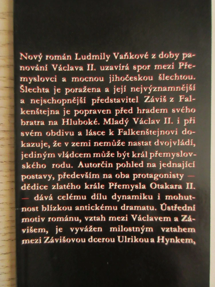 DĚDICI ZLATÉHO KRÁLE, LUDMILA VAŇKOVÁ, **an
