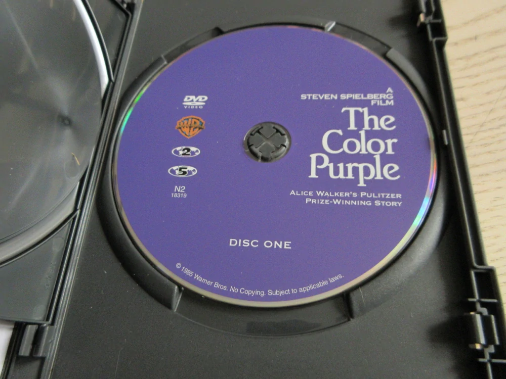 PURPUROVÁ BARVA, GOLDBERG, SPIELBERG, GB OBAL, ČESKÉ TITULKY 2X DVD FILM VČETNĚ BOOK