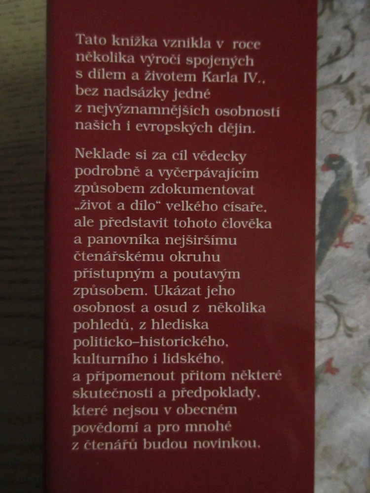 KAREL IV: NA DVOJÍM TRŮNĚ, JAROSLAV ČECHURA, **an