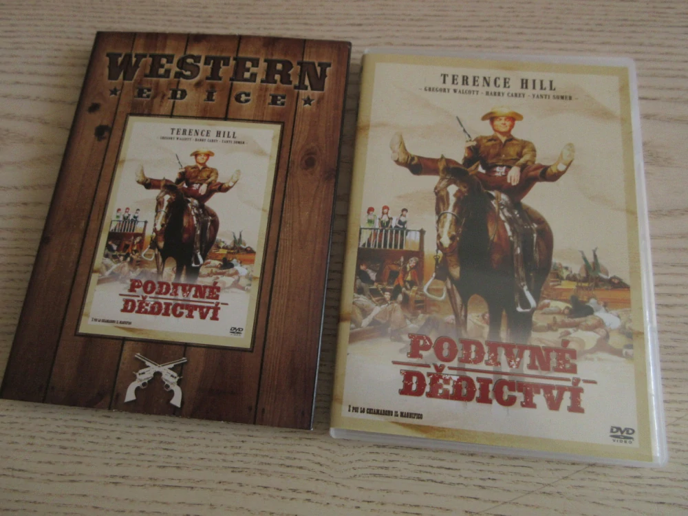 PODIVNÉ DĚDICTVÍ, TERENCE HILL, DVD FILM