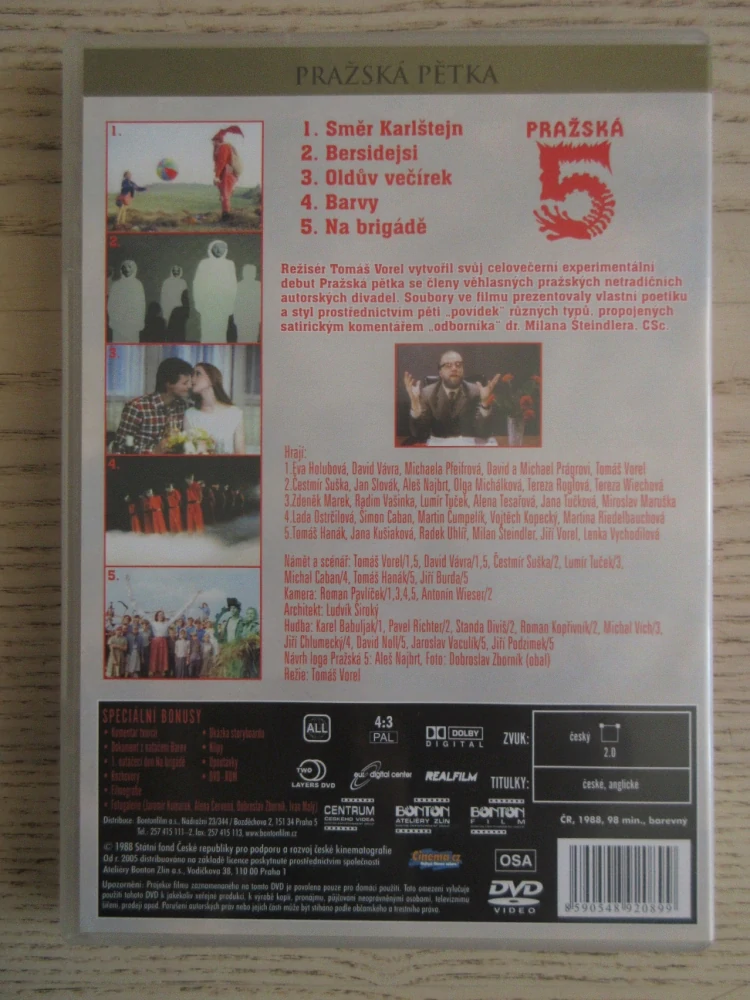 PRAŽSKÁ 5, DVD FILM