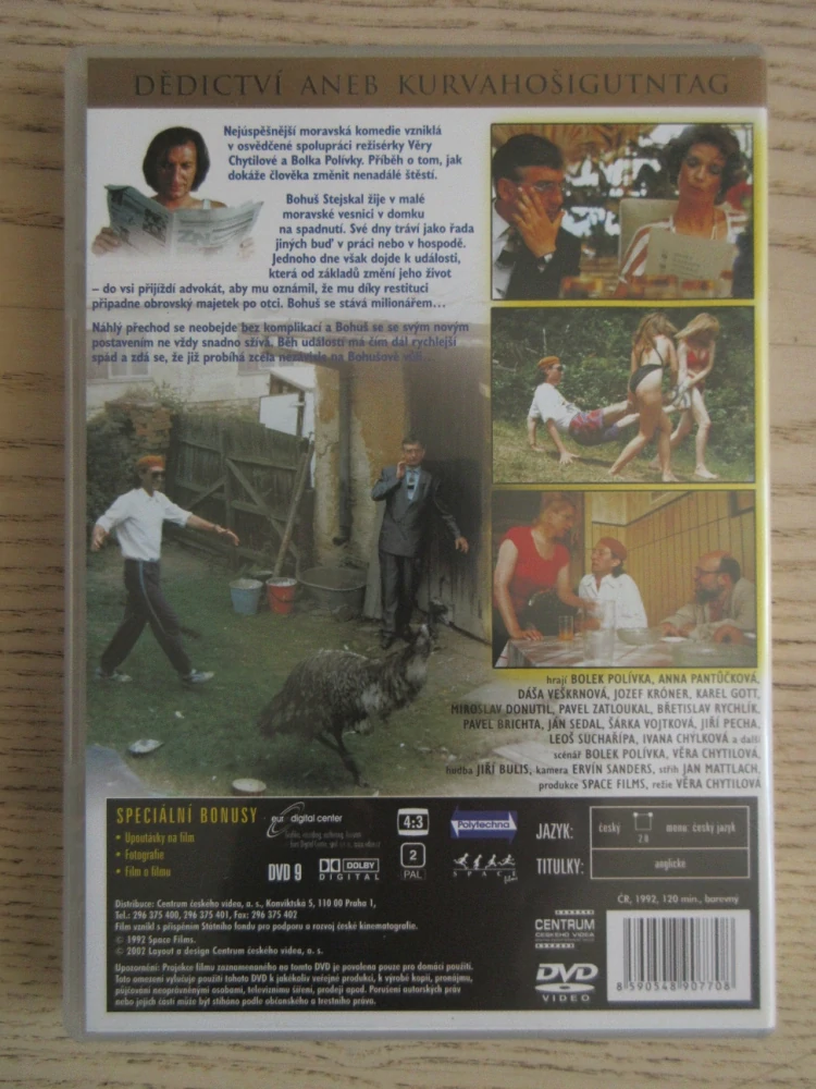 DĚDICTVÍ ANEB KURVAHOŠIGUTENTAG, D. VEŠKRNOVÁ, FOTOSKA FILM ČR 12409