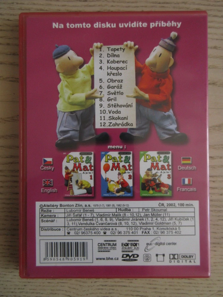 PAT A MAT, 1. ...A JETO!, DVD FILM 