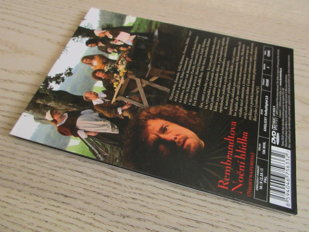 REMBRANDTOVA NOČNÍ HLÍDKA, DVD FILM