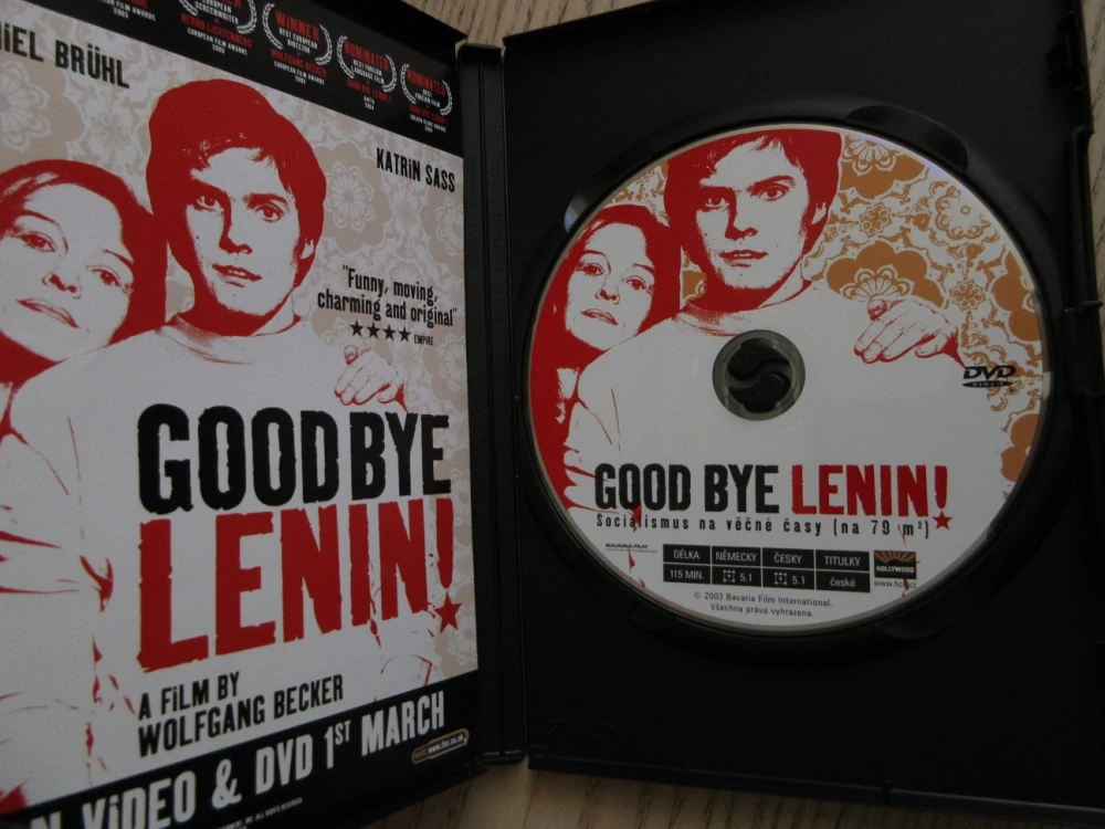GOOD BYE LENIN !, GB OBAL, ČESKÁ VERZE, DVD FILM