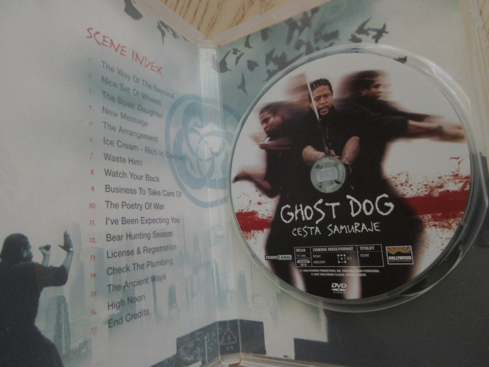 GHOST DOG CESTA SAMURAJE, GB OBAL, ČESKÁ VERZE, DVD FILM