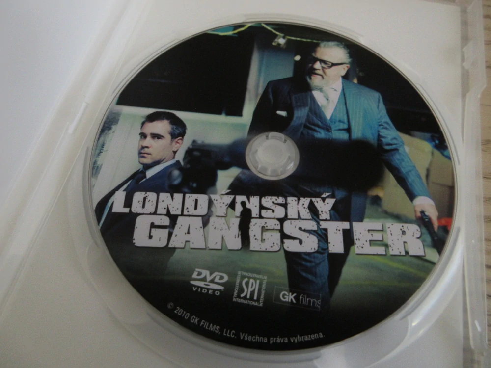 LONDÝNSKÝ GANGSTER, GB OBAL, ČESKÁ VERZE, DVD FILM
