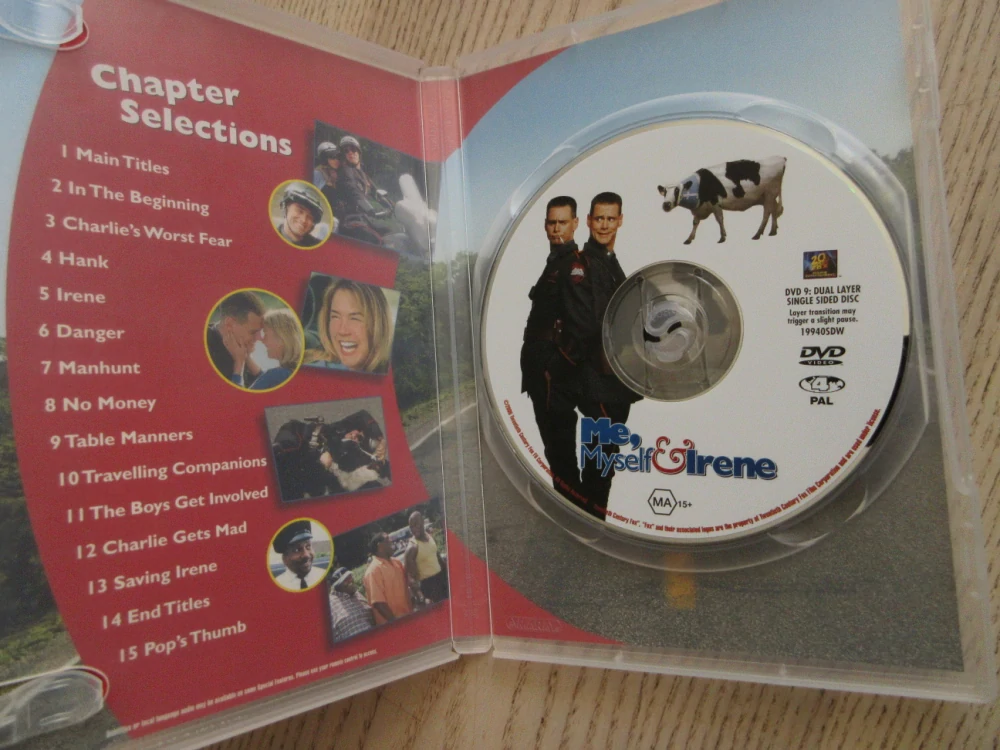 JÁ, MÉ DRUHÉ JÁ A IRENA, GB OBAL, ČESKÉ TITULKY, DVD FILM