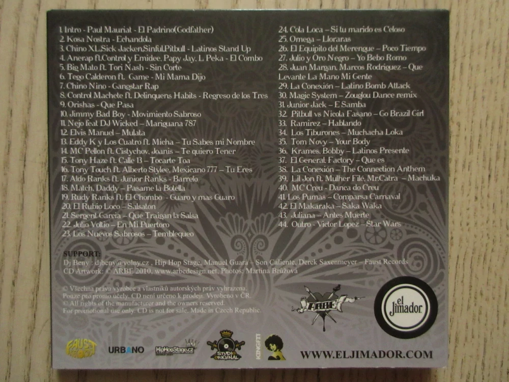 PEDRO RODRIGUEZ, EL JIMADOR GOES LATINO, CD HUDBA