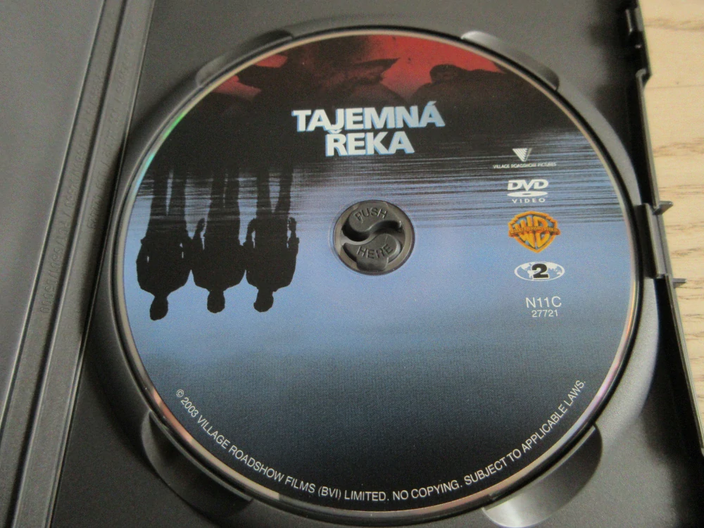 TAJEMNÁ ŘEKA S.PENN, GB OBAL, ČESKÁ VERZE, DVD FILM