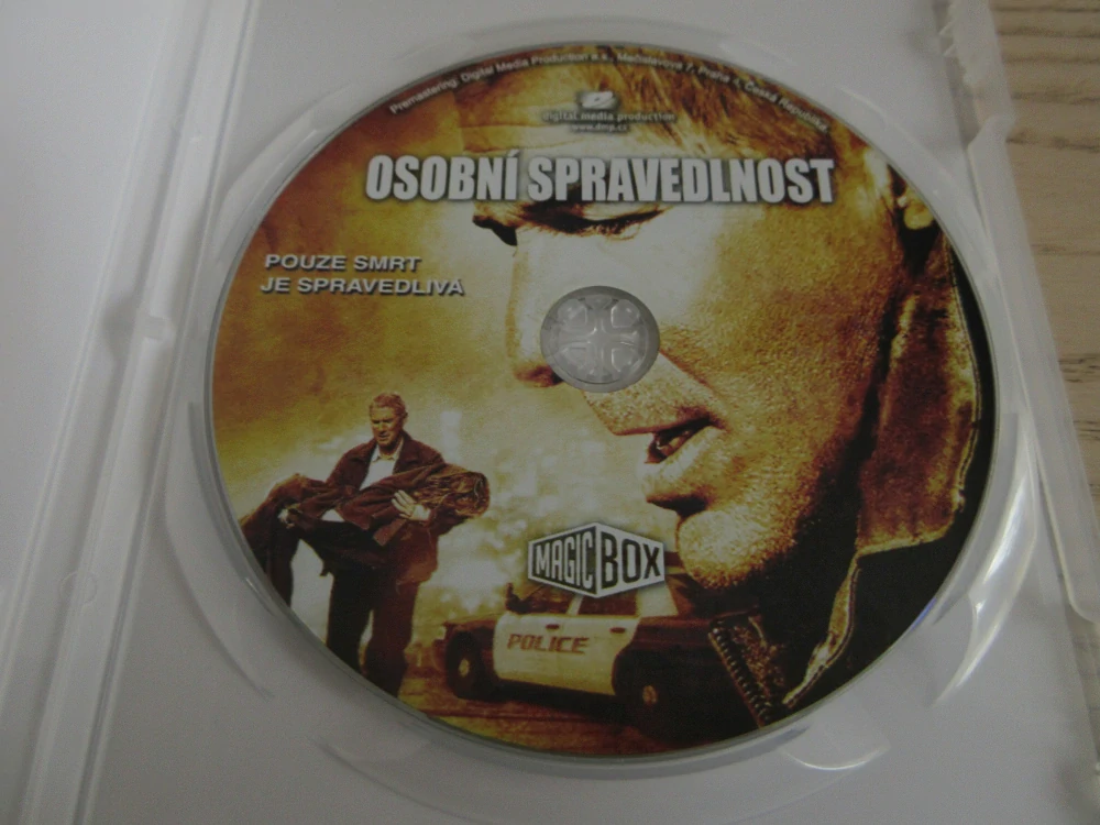 OSOBNÍ SPRAVEDLNOST, R.GERE, GB OBAL, ČESKÁ VERZE, DVD FILM