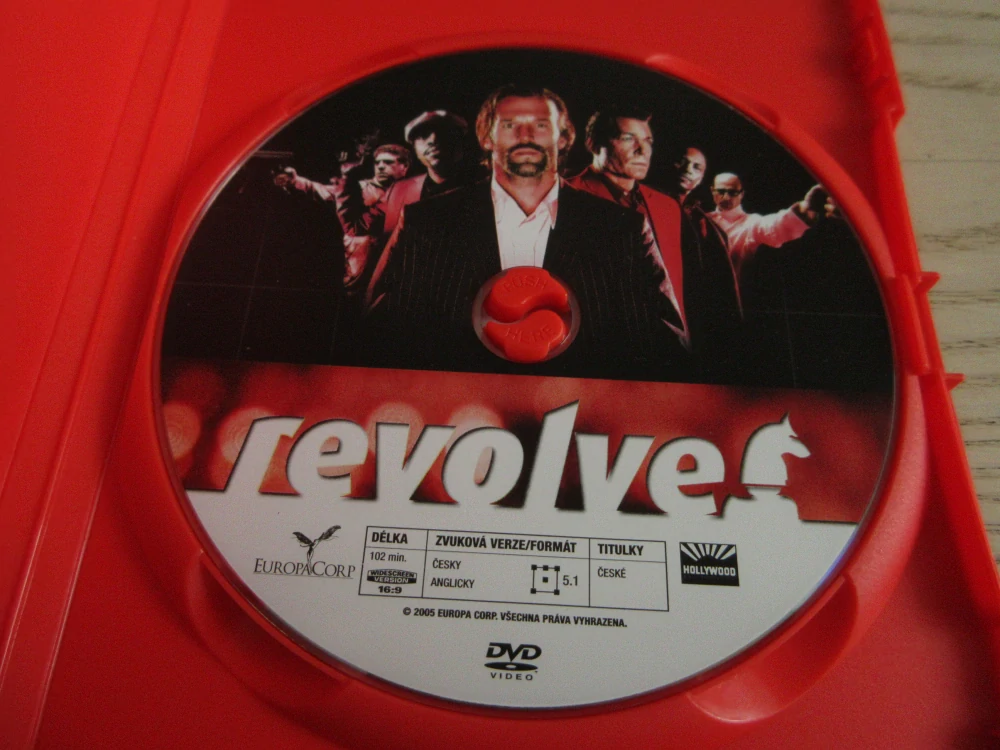 REVOLVER, J.STATHAM, GB OBAL, ČESKÁ VERZE, DVD FILM