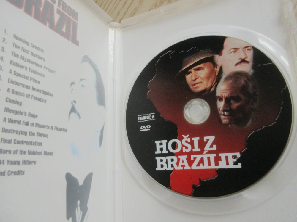 HOŠI Z BRAZÍLIE, G.PECK, L.OLIVIER, GB OBAL, ČESKÁ VERZE, DVD FILM