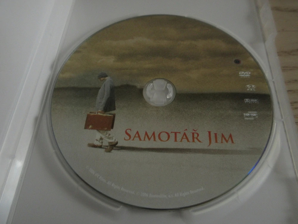 SAMOTÁŘ JIM, C.AFFLECK, GB OBAL, ČESKÁ VERZE, DVD FILM