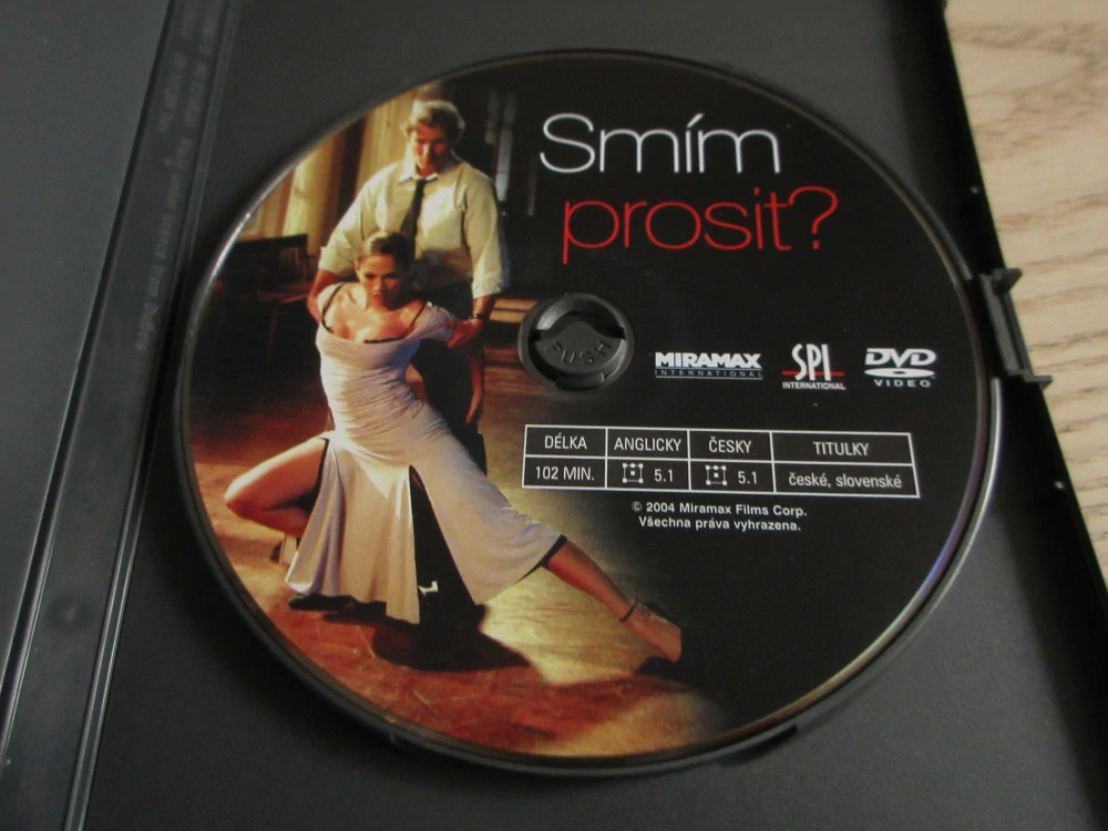 SMÍM PROSIT?, R.GERE, GB OBAL, ČESKÁ VERZE, DVD FILM