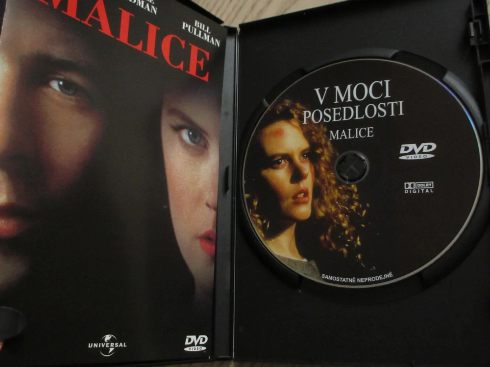 V MOCI POSEDLOSTI, N.KIDMAN, GB OBAL, ČESKÁ VERZE, DVD FILM