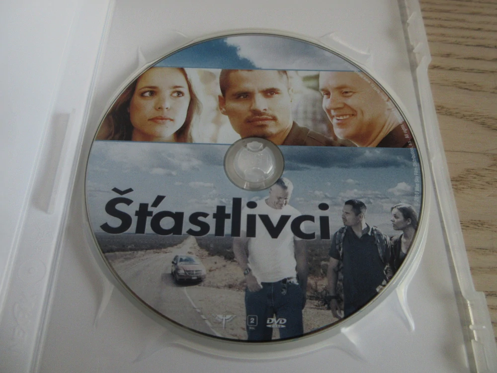 ŠŤASTLIVCI, T.ROBBINS, GB OBAL, ČESKÁ VERZE, DVD FILM