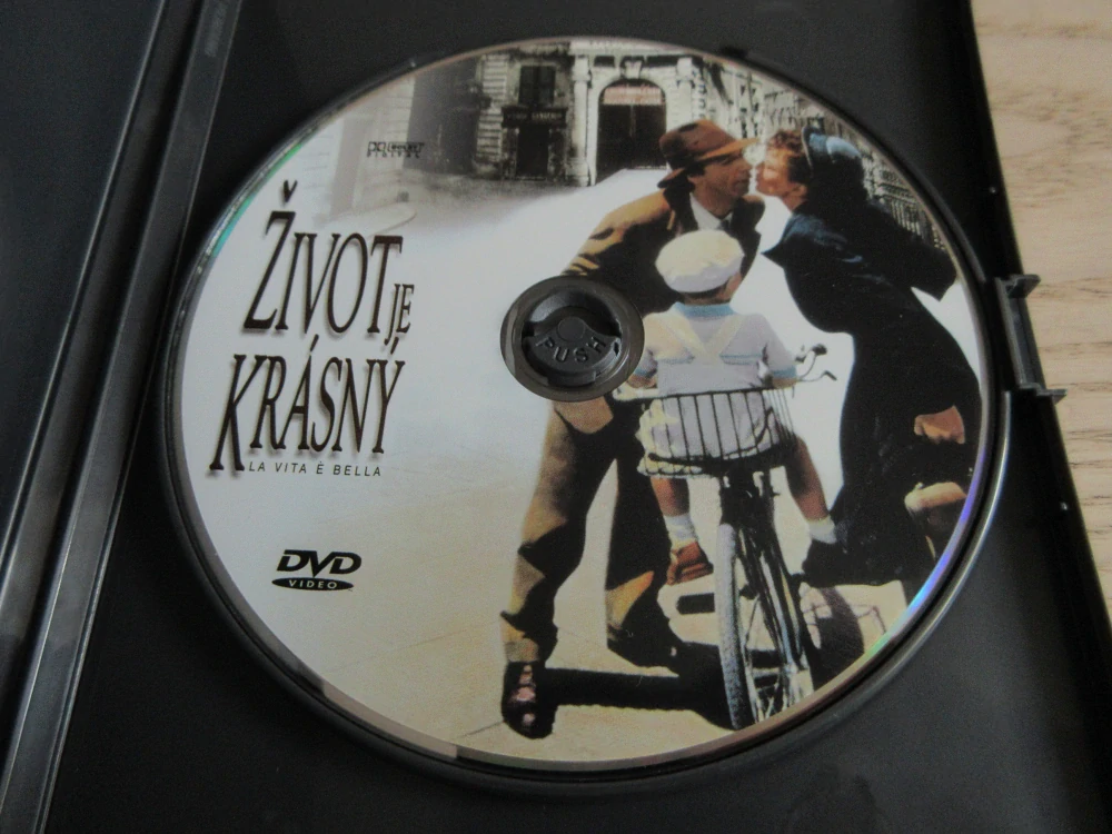 ŽIVOT JE KRÁSNÝ, GB OBAL, ČESKÁ VERZE, DVD FILM