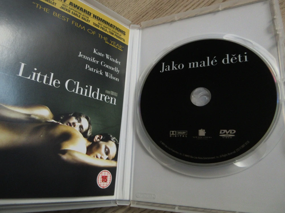 JAKO MALÉ DĚTI, K.WINSLET, GB OBAL, ČESKÁ VERZE, DVD FILM