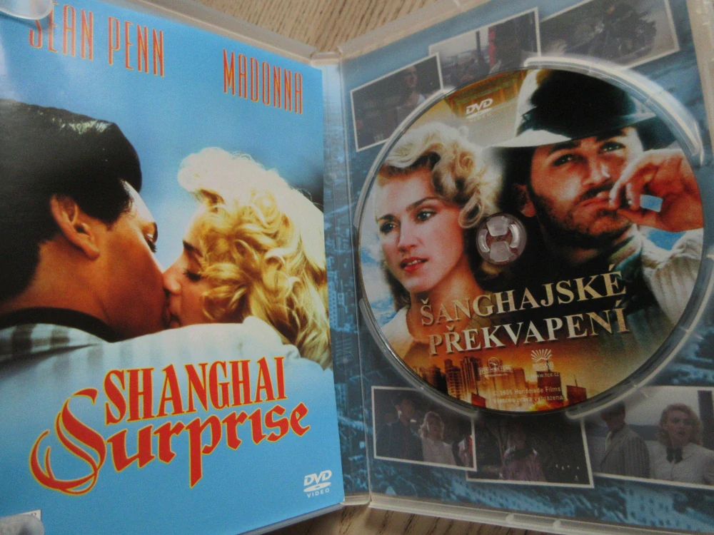 ŠANGHAJSKÉ PŘEKVAPENÍ, MADONNA, S.PENN, GB OBAL, ČESKÁ VERZE, DVD FILM