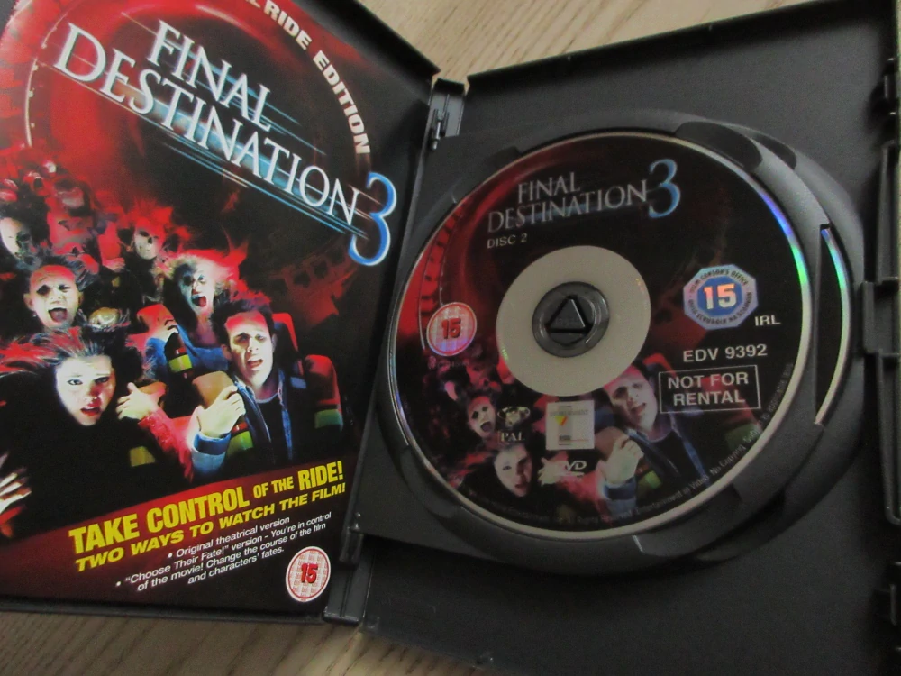 NEZVRATNÝ OSUD 3, GB OBAL, ČESKÁ VERZE, 2X DVD FILM