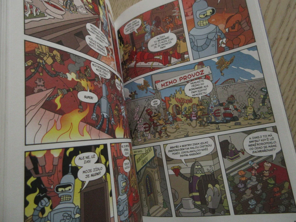 FUTURAMA DOBÝVÁ SVĚT, MATT GROENING, **an