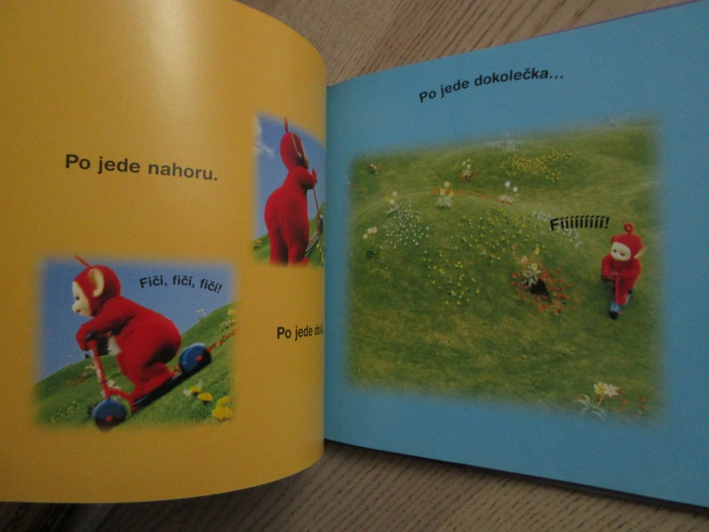 TELETUBBIES: ROZLITÝ TUBBY PUDINK A PO, SPĚCHEJ POMALU!, **an