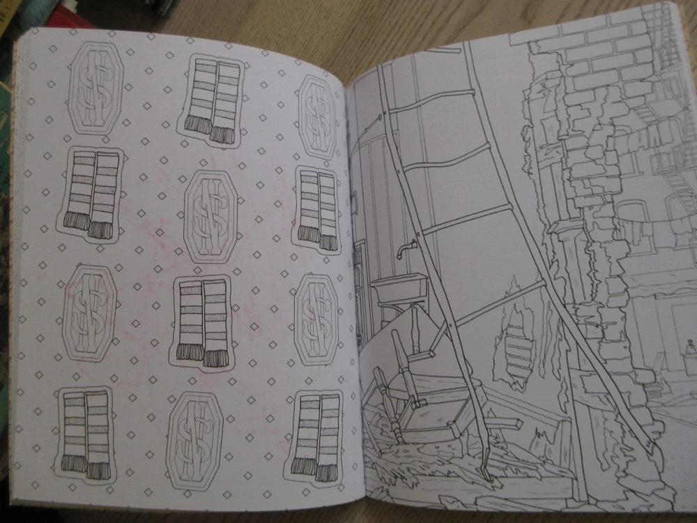 FANTASTICKÁ ZÍVÍŘATA A KDE JE NAJÍT, KOUZELNÉ POSTAVY A MAGICKÁ MÍSTA, OMALOVÁNKY, **an