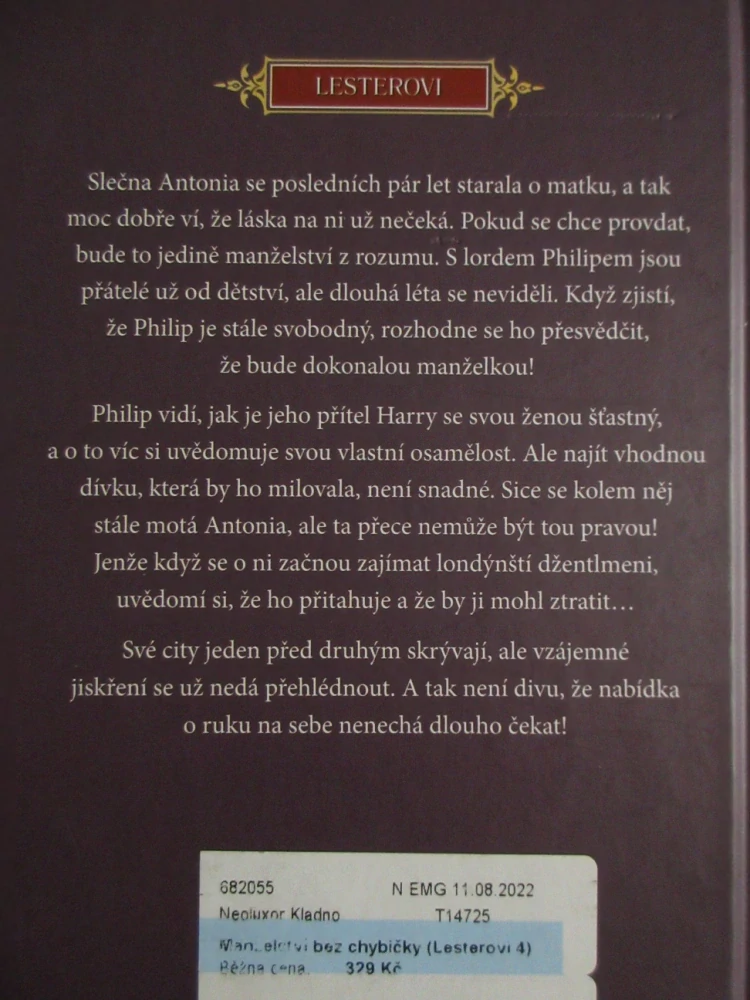 MANŽELSTVÍ BEZ CHYBIČKY, STEPHANIE LAURENSONOVÁ, **an