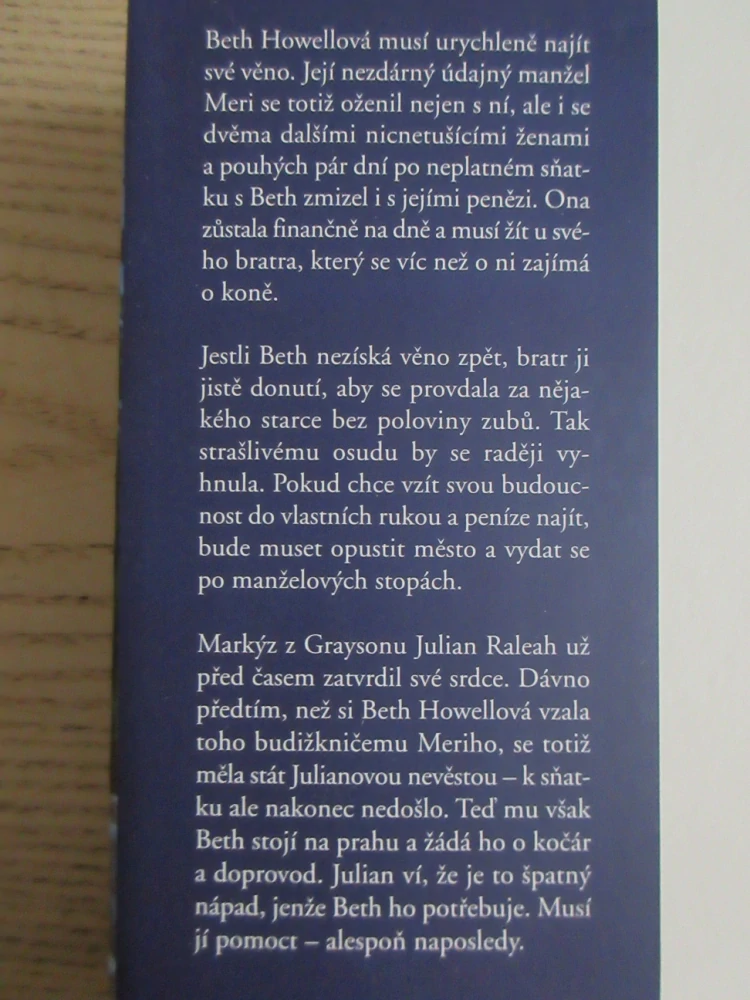 JAK PORAZIT MARKÝZE, JANNA MACGREGOROVÁ, **an