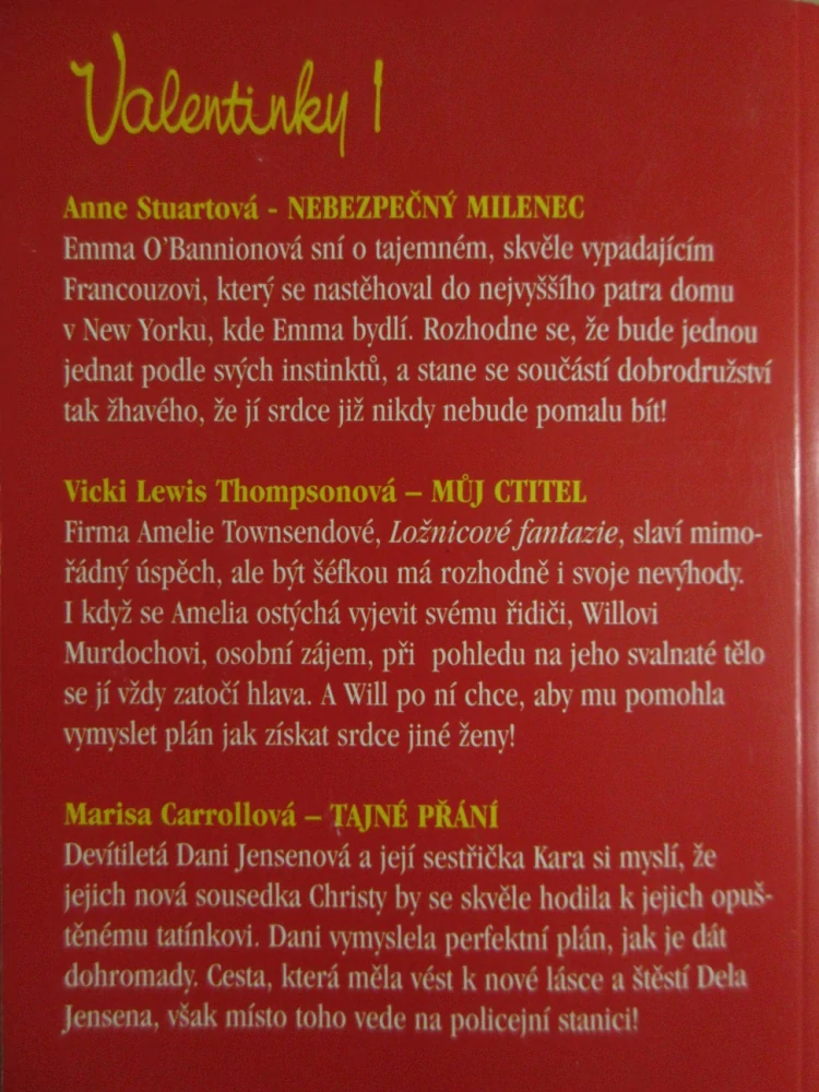 VALENTINKY 1, TŘI ROMANTICKÉ PŘÍBĚHY, Č. 29, 01/2000, **an