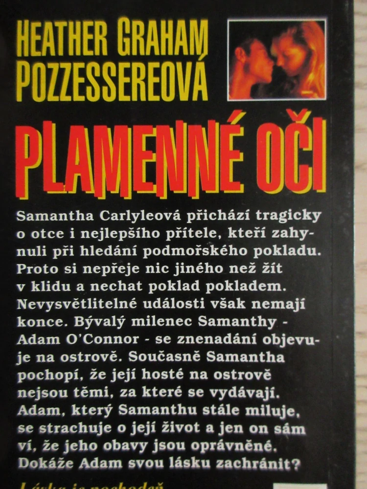 PLAMENÉ OČI, HEATHER GRAHAM POZZESSEREOVÁ, Č. 01/96, **an