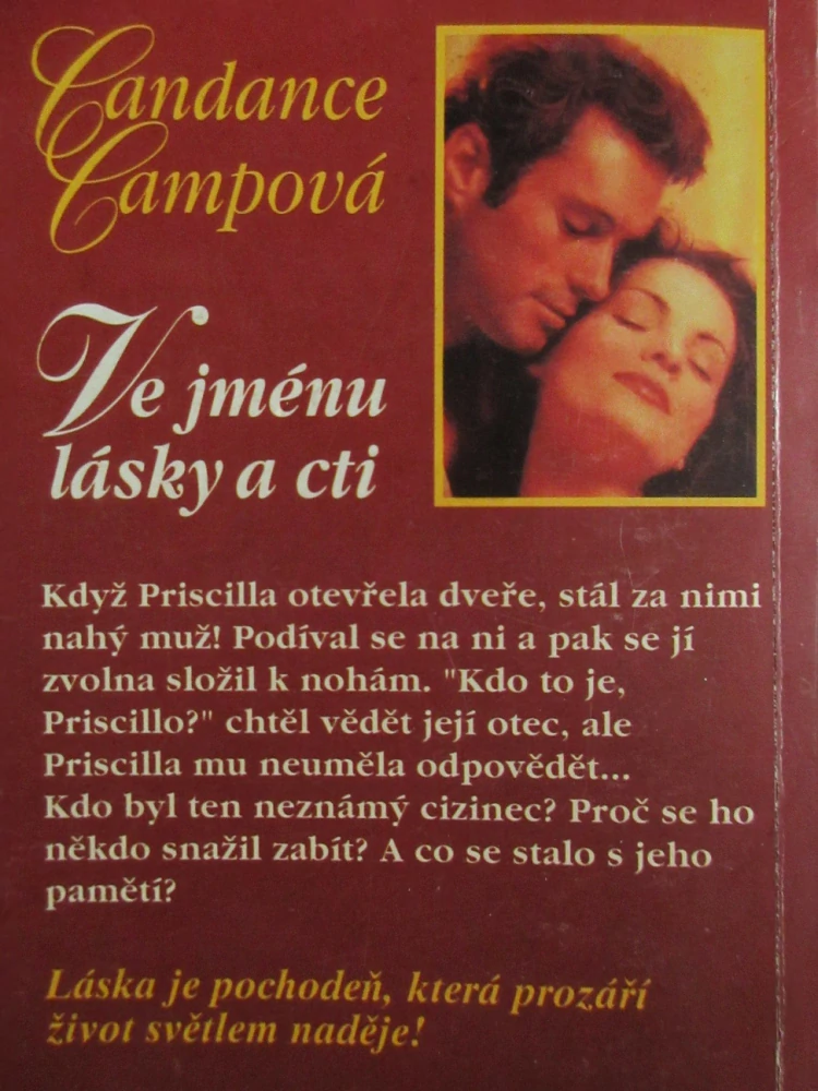 VE JMÉNU LÁSKY, CANDANCE CAMPOVÁ, Č. 01/97, **an